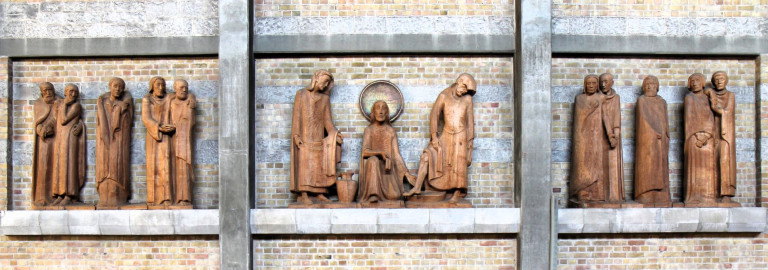 Hemmeter Fußwaschung Zwölfbotenaltar
